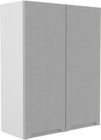 Шкаф навесной для кухни ДСВ Тренто ВП 700 (серый/серый) - 