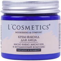 

Крем для лица L'Cosmetics, Питание и комфорт с маслом какао ши и витаминным комплексом