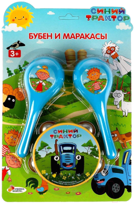 Музыкальная игрушка Играем вместе Синий Трактор / 1811M188-R4