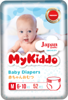 

Подгузники-трусики детские MyKiddo, Premium 3 6-10кг / M20258