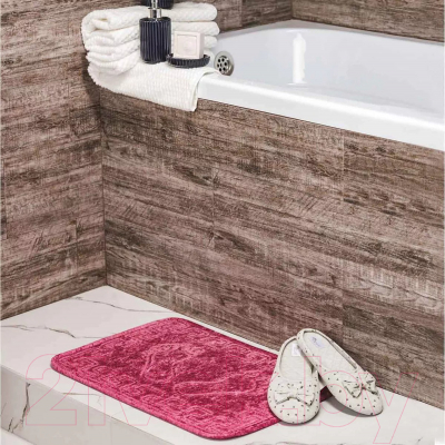 Коврик для ванной Arya Dayna / 8680943100245 (розовый)