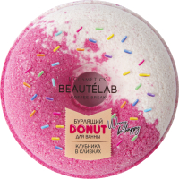 

Бомбочка для ванны L'Cosmetics, Donut Клубника в сливках