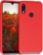 Чехол-накладка Case Matte для Redmi Note 7 Pro (красный матовый) - 