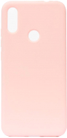 Чехол-накладка Case Matte для Redmi Note 7 Pro (розовый матовый) - 
