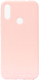 Чехол-накладка Case Matte для Redmi Note 7 Pro (розовый матовый) - 