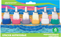 

Акриловые краски Schoolformat, Color Game перламутровые / КА6ПР-ИЦ