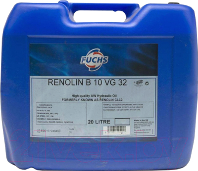 

Индустриальное масло Fuchs, Renolin B10 VG32 / 600626921