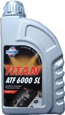 Трансмиссионное масло Fuchs Titan ATF 6000 SL Dexron VI / 601427008 (1л, красный)