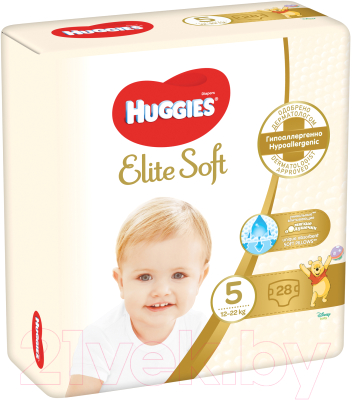 Подгузники детские Huggies Elite Soft 5 Jumbo (28шт)