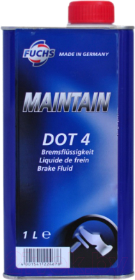 Тормозная жидкость Fuchs Maintain DOT 4 / 600681173 (1л)