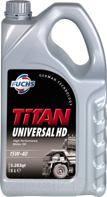 Моторное масло Fuchs Titan Universal HD15W40 600642372/602002945 (5л)