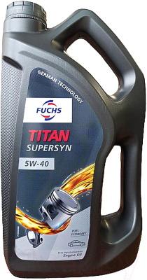 Моторное масло Fuchs Titan Supersyn 5W40 / 601425745 (5л)