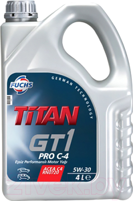 Моторное масло Fuchs Titan GT1 PRO C4 5W30 / 600669614 (4л)