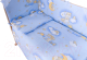 Простыня для новорожденных Баю-Бай Нежность / ПР15-Н4 (голубой) - 