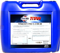 Моторное масло Fuchs Titan GT1 PRO C3 5W30 / 601226380 (20л) - 