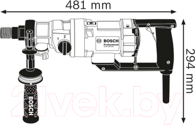 Профессиональная дрель Bosch GDB 180 WE Professional (0.601.189.800)