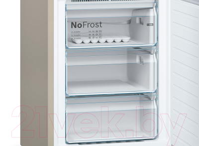 Холодильник с морозильником Bosch KGN39XK34R