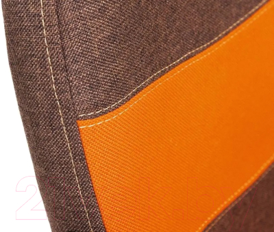 Кресло офисное Tetchair Baggi ткань (коричневый/оранжевый 3М7/С23)
