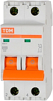 Выключатель автоматический TDM ВА 47-29 2Р 1А (С) 4.5кА / SQ0206-0084 - 