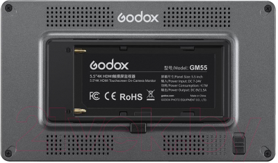 Монитор для камеры Godox GM55 5.5 4K HDMI / 28439