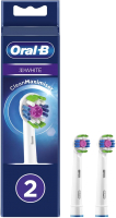 Набор насадок для зубной щетки Oral-B 3D White EB18pRB (2шт) - 