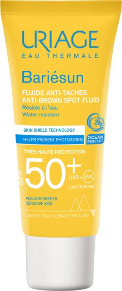 Крем солнцезащитный Uriage Bariesun Fluide Anti-Taches SPF50+ Против пигментных пятен Флюид