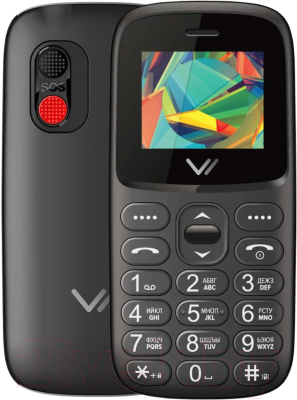 Мобильный телефон Vertex C323 (черный)