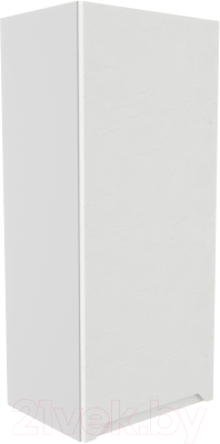 Шкаф навесной для кухни ДСВ Тренто ВП 400 правый (серый/белый)