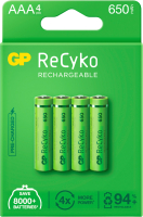 Комплект аккумуляторов GP Batteries 65AAAHCE-5EB4 Gift Box (4шт) - 