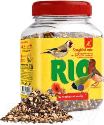 Лакомство для птиц Mealberry RIO Смесь для стимулирования пения для всех видов птиц (240г)