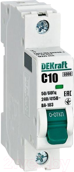 Выключатель автоматический DEKraft 12271DEK