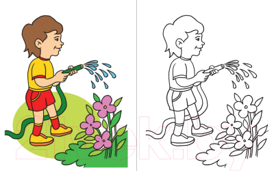 Изображение товара Раскраска Попурри Мир вокруг тебя