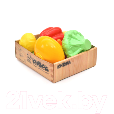 Набор игрушечных продуктов Knopa Малый ящик. Овощи / 87047