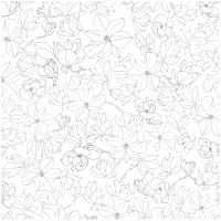 

Бумага для оформления подарков Meshu, Magnolias / М100_41092