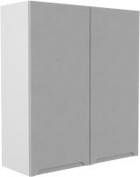Шкаф навесной для кухни ДСВ Тренто ВП 800 (серый/серый) - 