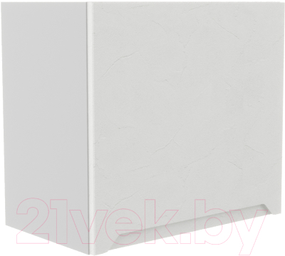 Шкаф навесной для кухни ДСВ Тренто ВПГ 500 (серый/белый)