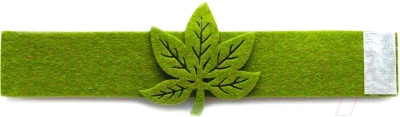 Изображение товара Кольцо для салфеток Arya Leaf / 8680943110374 (6шт, зеленый)