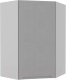 Шкаф навесной для кухни ДСВ Тренто ВПУ 600 левый (серый/серый) - 