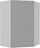 Шкаф навесной для кухни ДСВ Тренто ВПУ 600 правый (серый/серый) - 