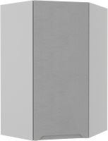 Шкаф навесной для кухни ДСВ Тренто ВПУ 550 правый (серый/серый) - 