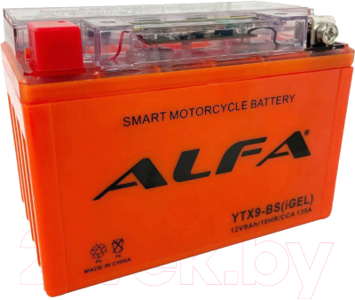 Мотоаккумулятор ALFA battery YTX9-BS iGel (9 А/ч)