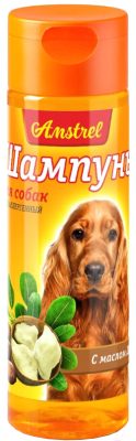 Шампунь для животных Amstrel Гипоаллергенный с маслом ши для собак (120мл)