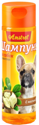 Шампунь для животных Amstrel С маслом ши для гладкошерстных собак (120мл)