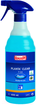 Средство для мытья стекол Buzil Planta Clear P 316 (600мл)