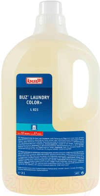 Гель для стирки Buzil Buz Laundry Color+ L 821 Для прачечной (2л)
