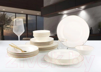 Набор столовой посуды Arya Dory Gold / 8680943109477