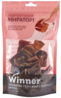 

Лакомство для собак Winner Мираторг, Пищевод говяжий (мини) для мелких пород и щенков / 1010016056