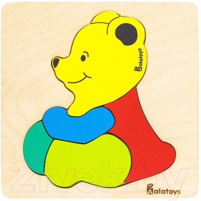 Развивающая игрушка Alatoys Медведь / ПЗЛ2005