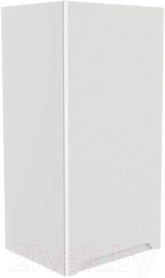 Шкаф навесной для кухни ДСВ Тренто П 350 левый (серый/белый)
