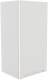 Шкаф навесной для кухни ДСВ Тренто П 350 левый (серый/белый) - 